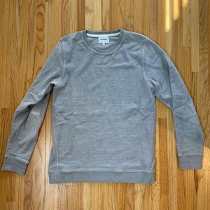 Norse Projects Grey Terry Crew Neck Sweatshirt